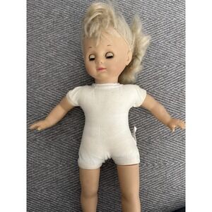 Simba Baby Doll Kids 12 Inch Blonde Blue Sleep Eyes Good Soft Body Vintage